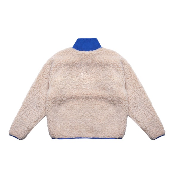 Large Deep Pile Fleece from All Blues Co. -in the style of vintage 80s Patagonia - Picture 2 of 9